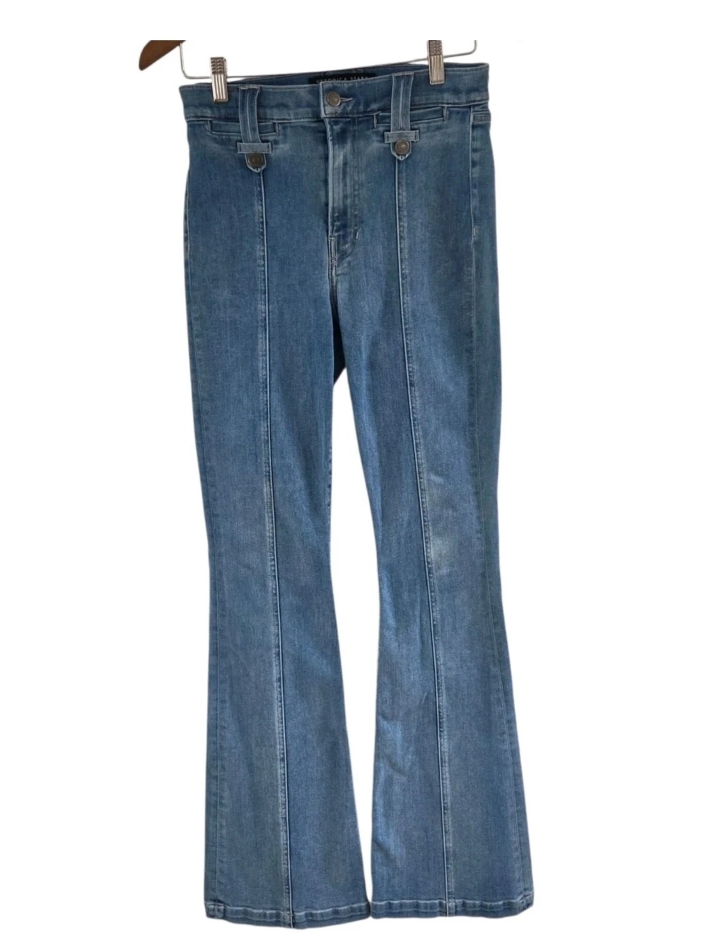 Veronica Beard Beverly Skinny Flare High Rise Jeans Womens Size 28